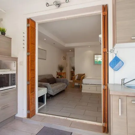 Studio Pointe Croisette With Garden Parking & Aircon Near The Beach Cannes